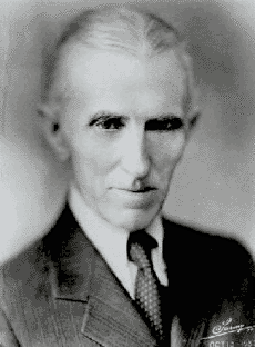 Nikola Tesla in his last years