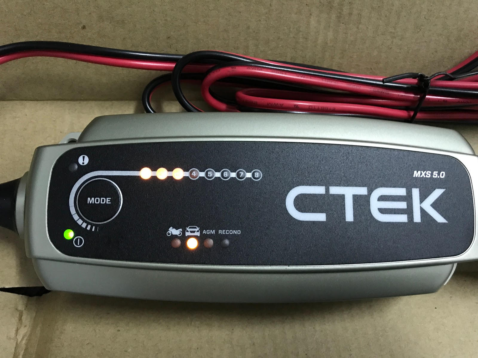 日本正規代理店品 CTEK MXS 5.0 最新型充電器