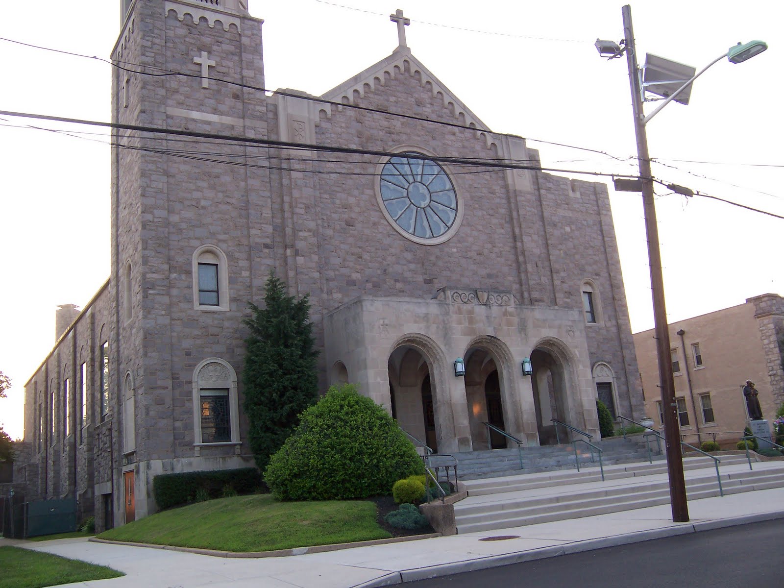 Macks Truck of Wisdom Saint Anthony's Church, South Olden Avenue