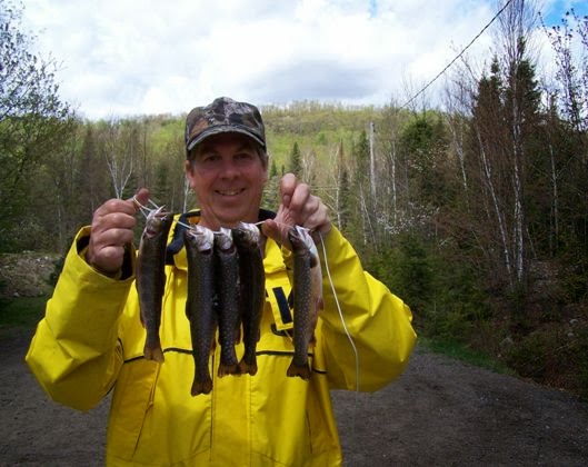 Daniel Lefaivre; pêche au Québec; pêche à la truite; mouchetée