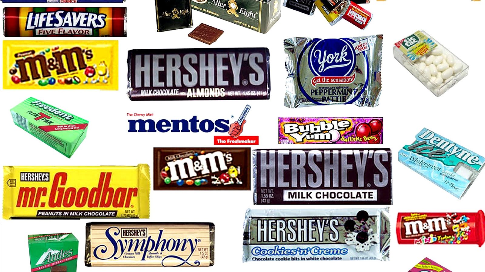 Chocolate Candy Brands Candy Names Brand Choices