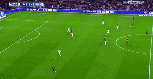 메시의 로빙 패스.gif | 인스티즈