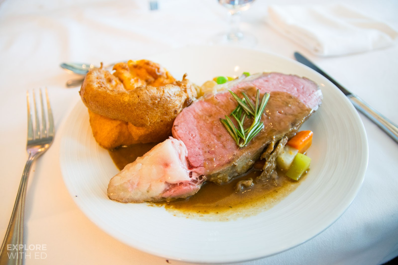 Dinner in the Macbeth Dining Room - Independence of the Seas