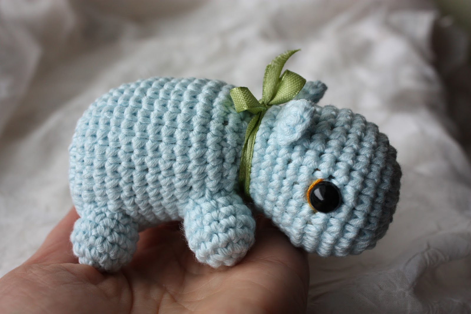 HAPPYAMIGURUMI: Amigurumi Hippo Pattern - PDF Amigurumi ...