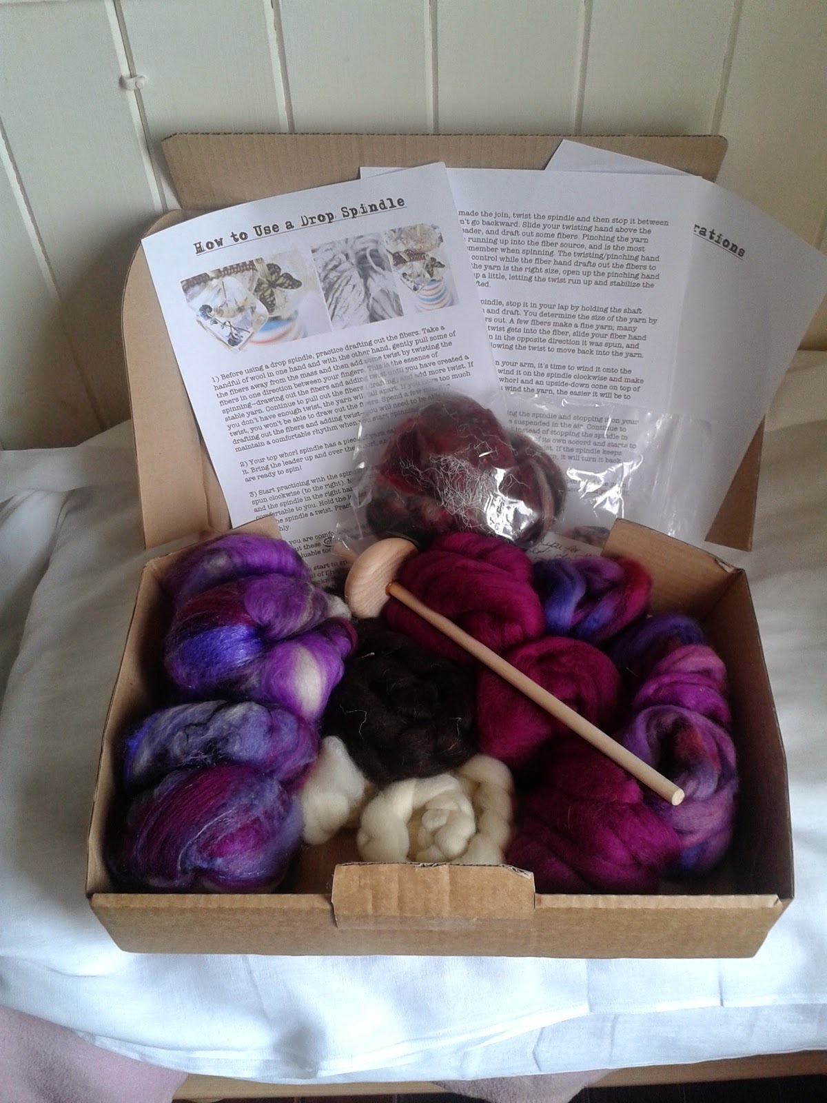 Lou's Studio SpinCityUK Luxury Drop Spindle Kit