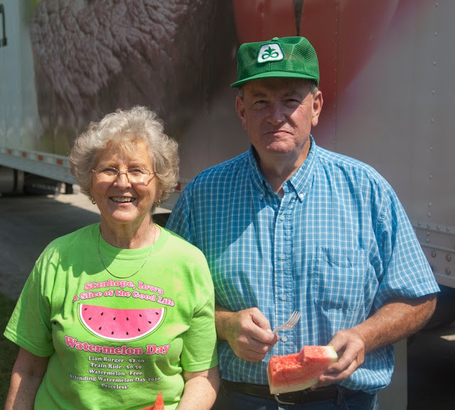 Bailey's Buddy Watermelon Day, Stanhope, Iowa! Photos by Bob Kelly