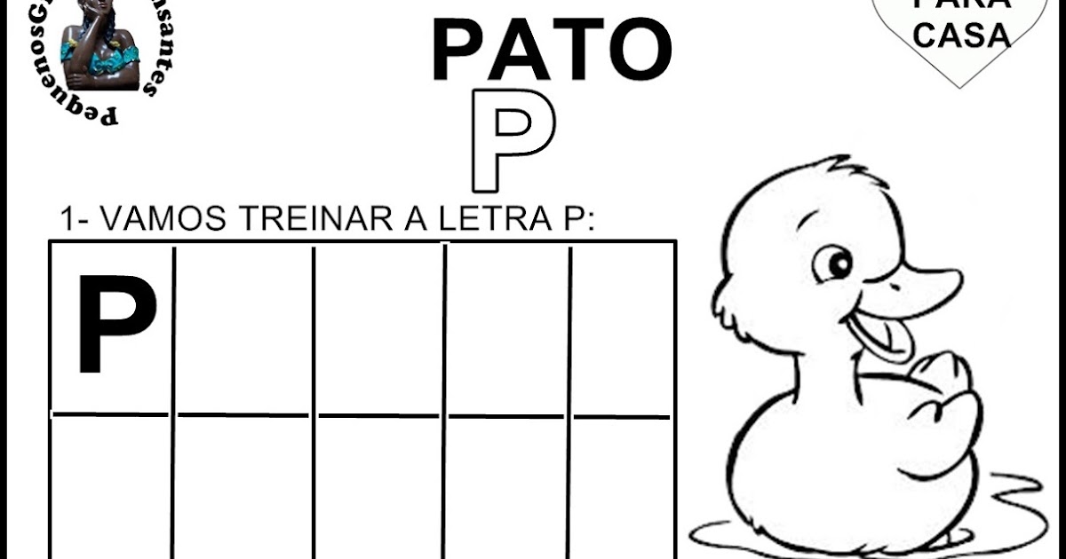 pequenos grandes pensantes atividades inéditas família silábica do p