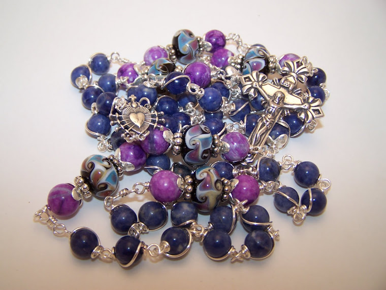 No. 14.  Our Lady Of Seven Sorrows Rosary- New- Now available on ETSY and EBAY