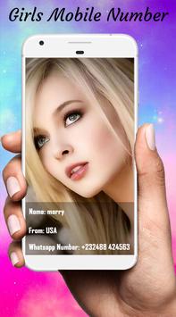 Girls Mobile Number:Girl phone number search prank Apk