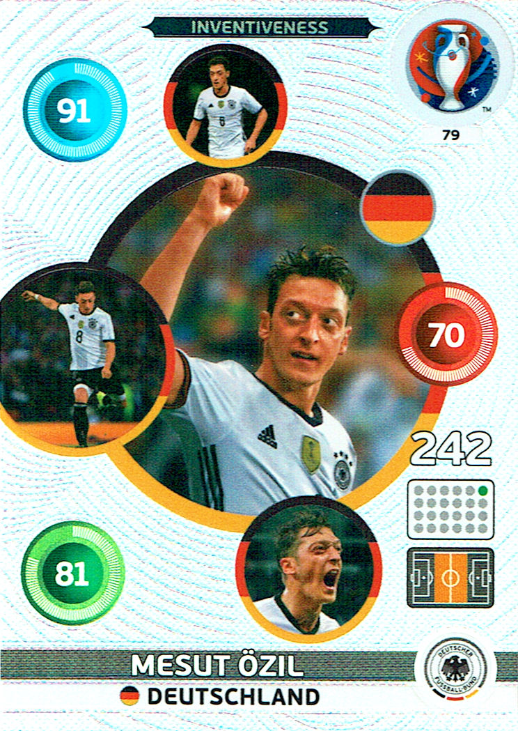 CHOOSE 6 SPECIAL INSERT CARDS FOR £1.50 ADRENALYN XL UEFA EURO 2016 