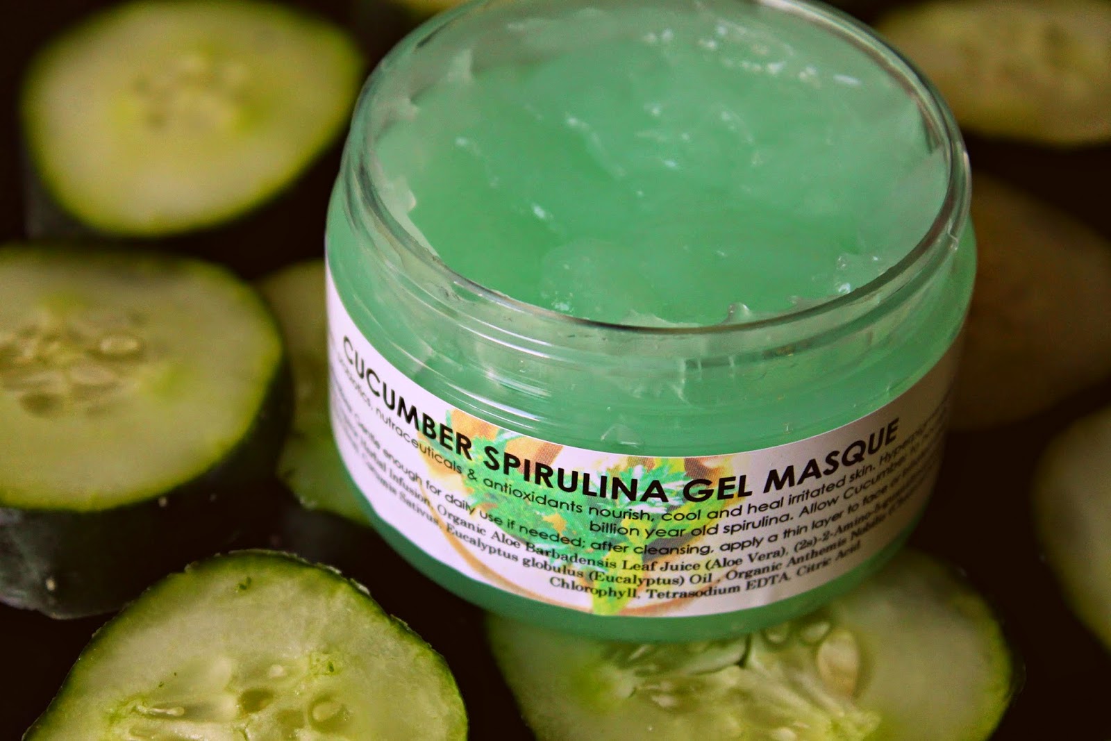 livia Cucumber Spirulina Gel Masque Giveaway
