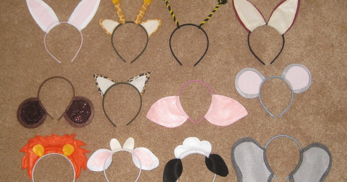 Ashley's Craft Corner Animal Ears Headbands