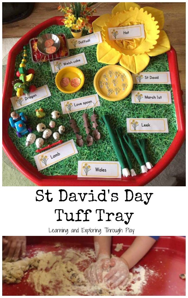Learning and Exploring Through Play St Davids Day Activity for Kids