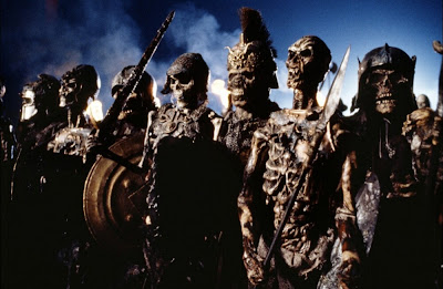 The skeleton deadites in Army of Darkness