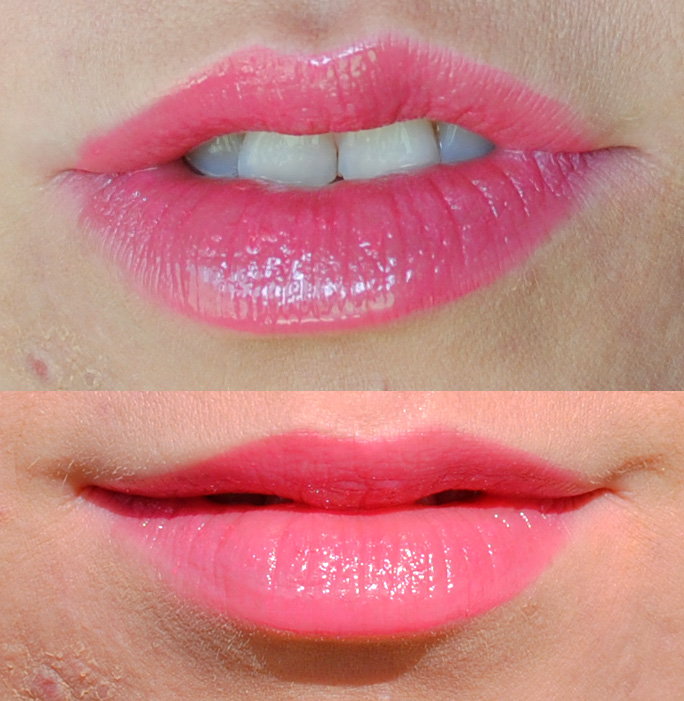 . Slams The Fashion Side . Elf Lip Stain Fashionista swatch