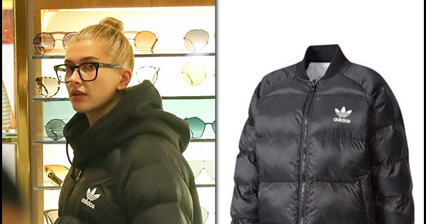 hailey baldwin adidas jacket