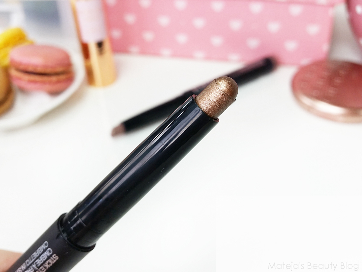 Kiko Long Lasting Stick Eyeshadow 06 Golden Brown Mateja's Beauty Blog