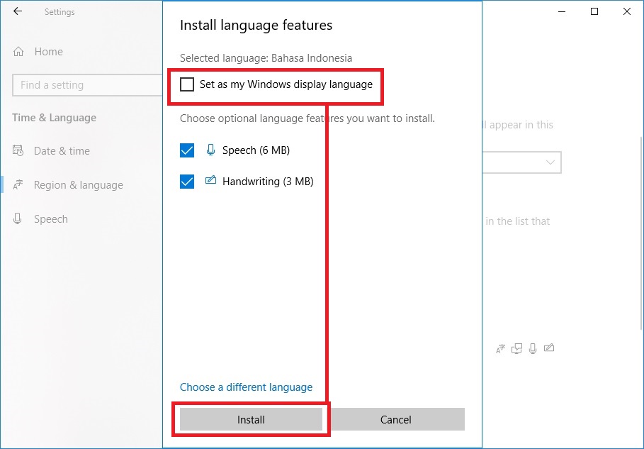 Cara Mengganti Bahasa di Windows 10 Menjadi Bahasa