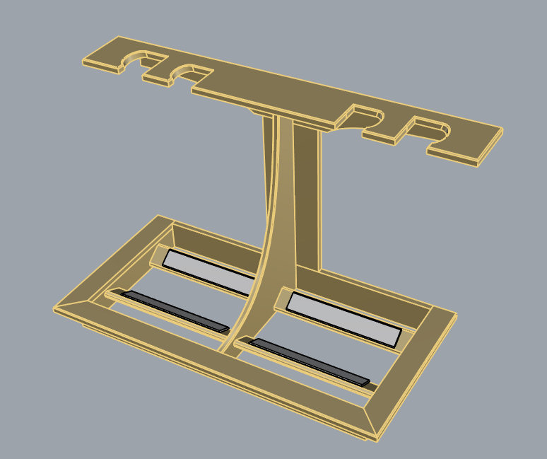 Guitar Stands CNC Infomation System
