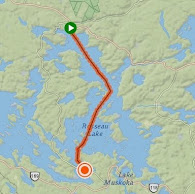 Lake Rosseau Tracker