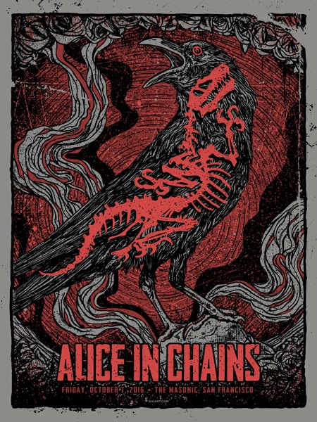 Alice in Chains' Poster by supergaff