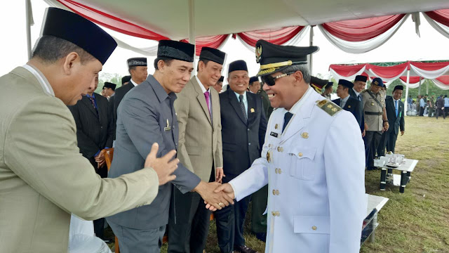 Bupati Lamtenag AJak Warganya  Kerja Keras Bangun Daerah