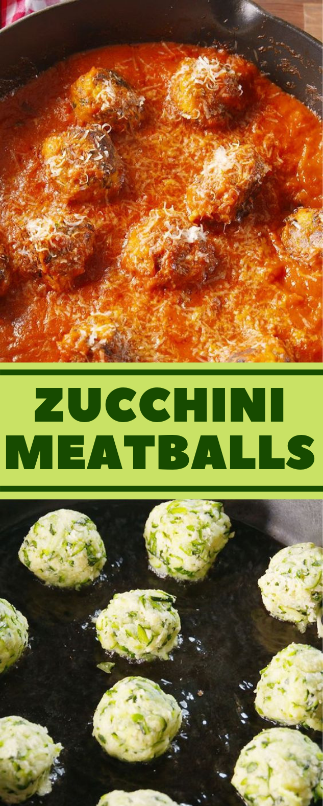 Zucchini "Meatballs" #vegetarian #healthydinner Zucchini "Meatballs" #vegetarian #healthydinner