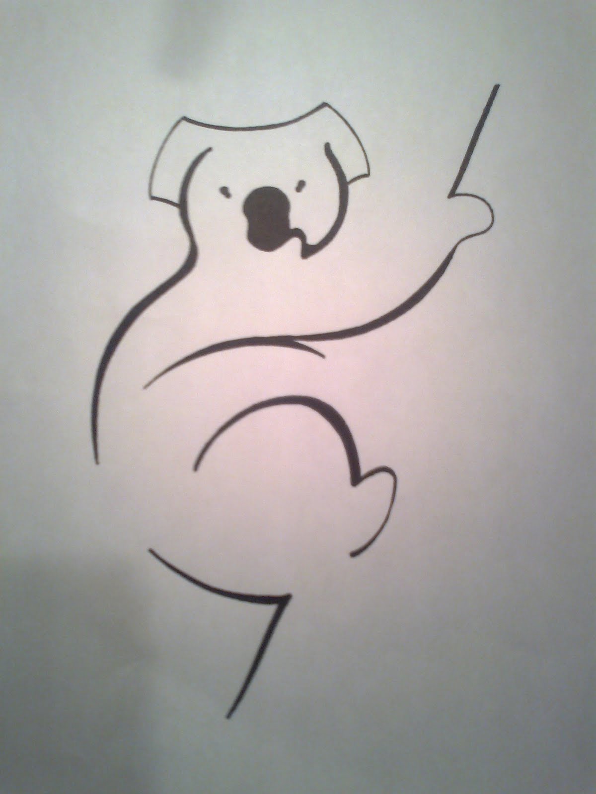 Diseño Grafico Estilización de Koala Diseño Grafico Estilización de Koala