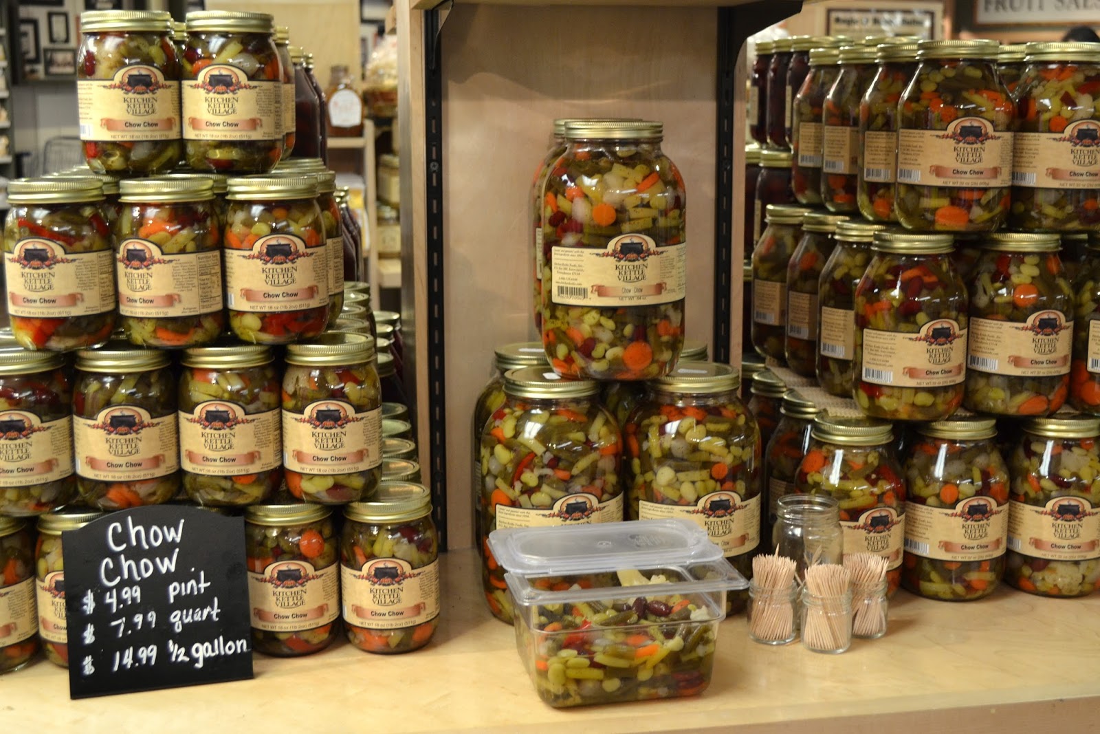 My Paisley World Kitchen Kettle Village's Jam & Relish Kitchen