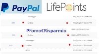 LifePoints : in un mese 15€ ricevuti su PayPal son i sondaggi retribuiti! Logo LifePoints : in un mese 15€ ricevuti su PayPal son i sondaggi retribuiti!