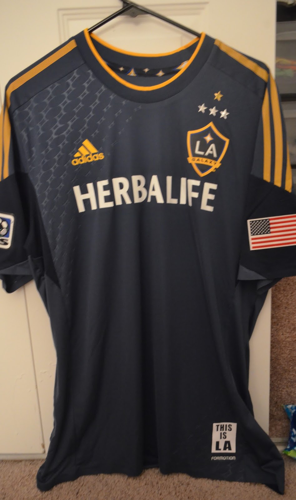 Kit Collection - My Soccer Jersey Collection: Los Angeles Galaxy 2013 ...