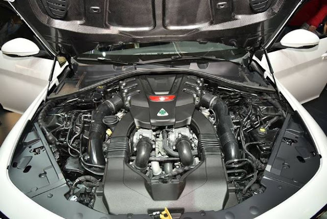 2017 Alfa Romeo Giulia engine 2017 Alfa Romeo Giulia engine