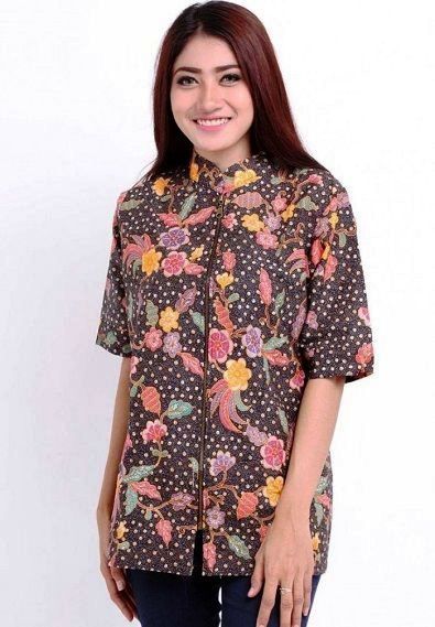 Model Baju Batik Wanita Modern Terbaru Model Baju Batik Wanita Modern Terbaru