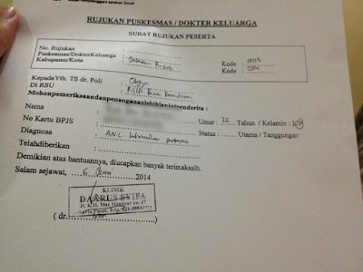 Cara Meminta Surat Rujukan Bpjs Dari Klinik Atau Puskesmas