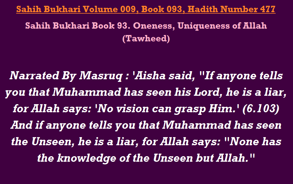 Hadith Hadith In English