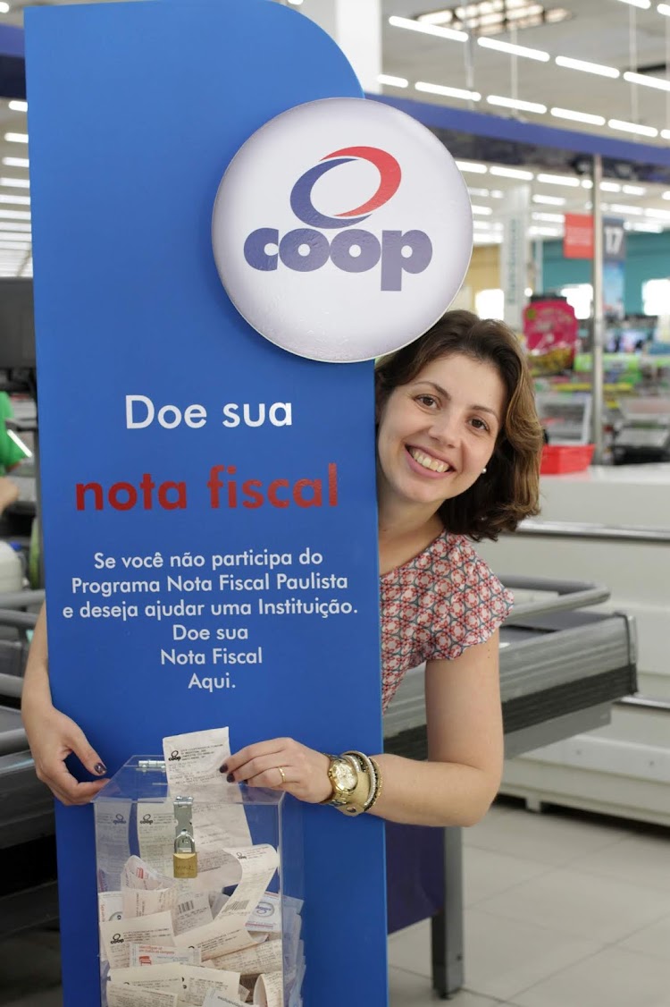 Coop coleta Nota Fiscal Paulista sem indicação de CPF para entidades beneficentes