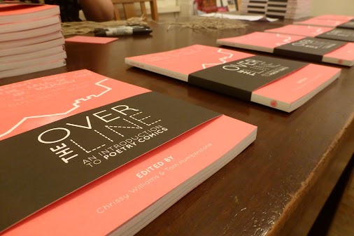 Over The Line: An Introduction to Poetry Comics, edited by Chrissy Williams and Tom Humberstone, is out now and available via our site. Bookshops should be able to order it in from Thursday. One of our two launch events has been and gone - wine, short readings and talks were laid on at the ...