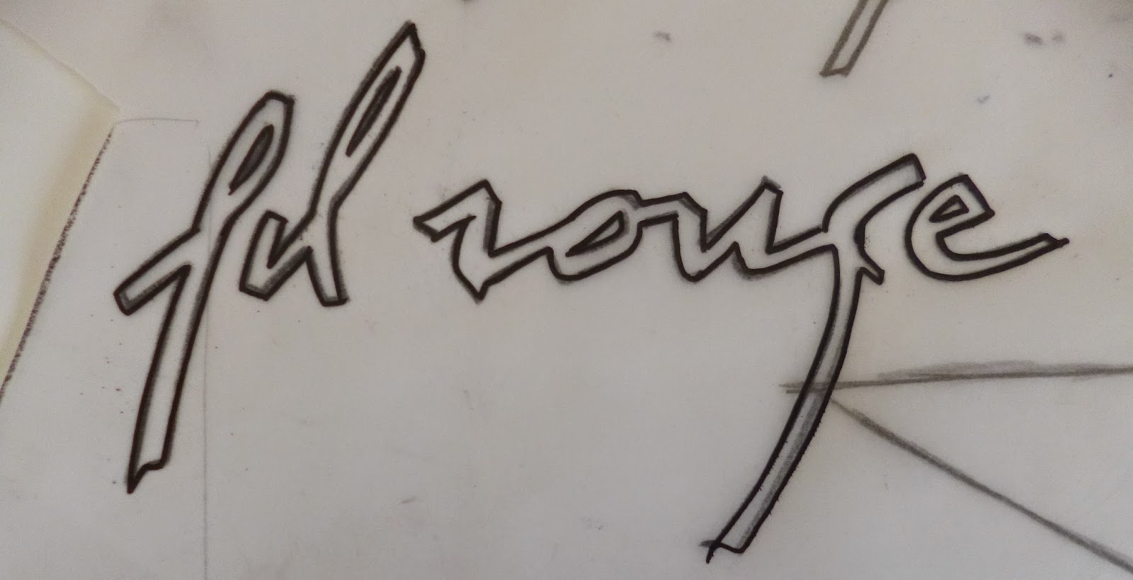 .: Lettres et pochoir