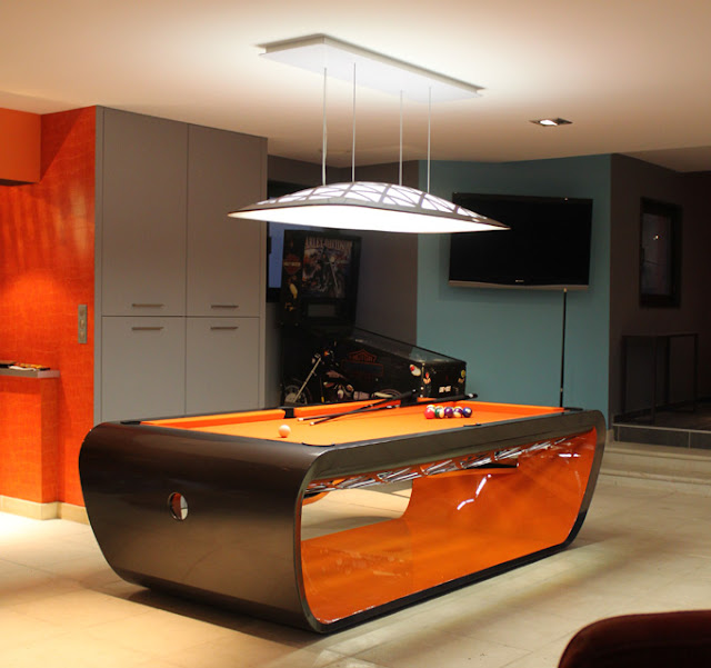 modern billiard tables