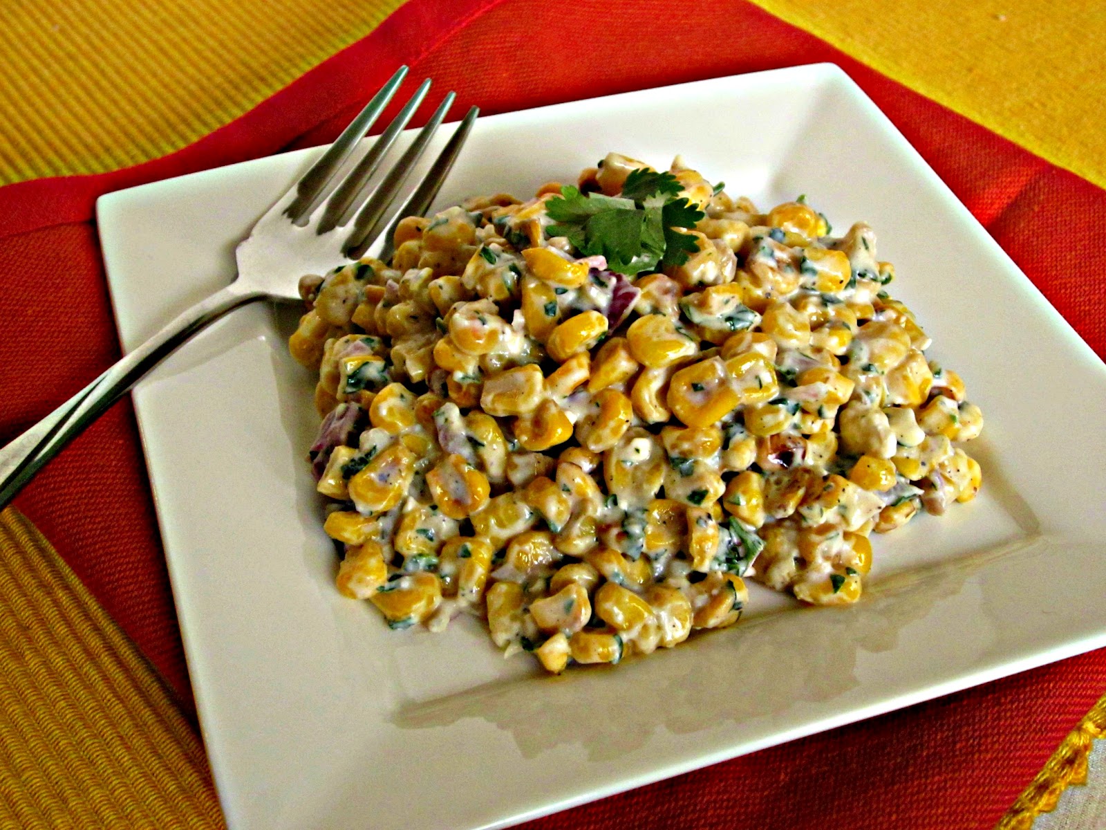 Hungry Couple Creamy Corn Salad