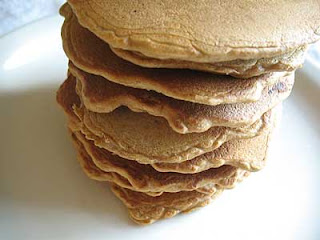 Ginger Molasses Pancakes with Mixed Dried Fruit
