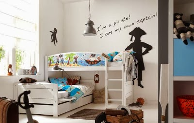 Habitación tema piratas - Ideas para decorar dormitorios