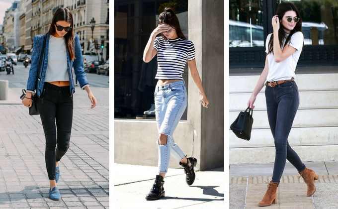 Calça Skinny Calça Skinny Kendall Jenner