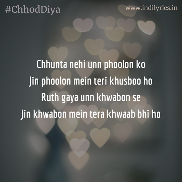 Chhod Diya | Arijit Singh | Baazaar | Complete Song Lyrics with English Translation and Real Meaning