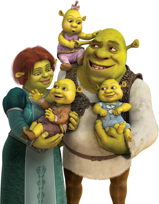 Baú de imagens: SHREK (PNG)