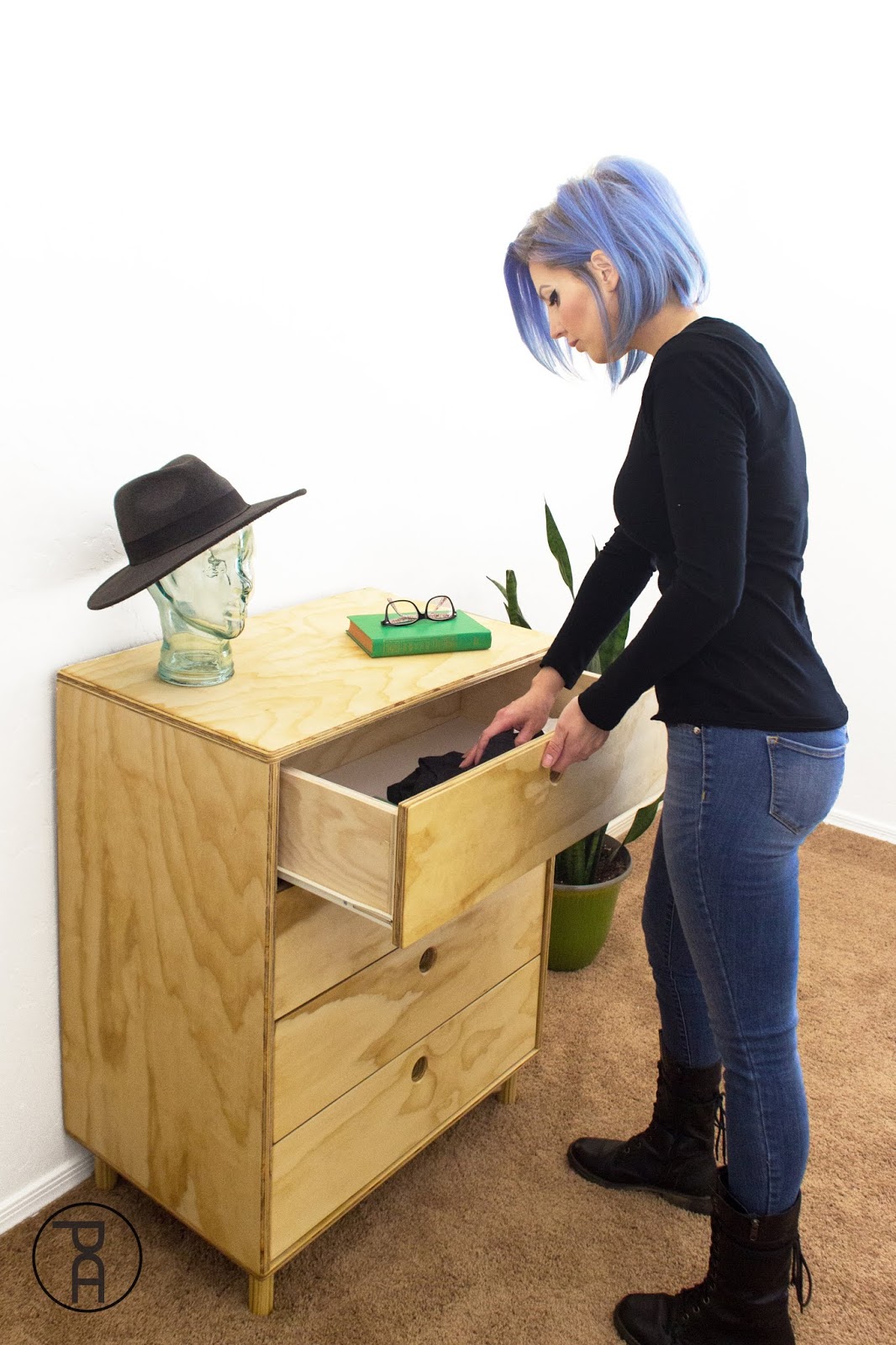 Plywood Dresser With Dowel Legs Video Building Plans