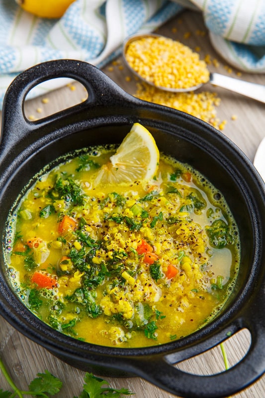 Lemony Lentil Soup Recipe on Closet Cooking