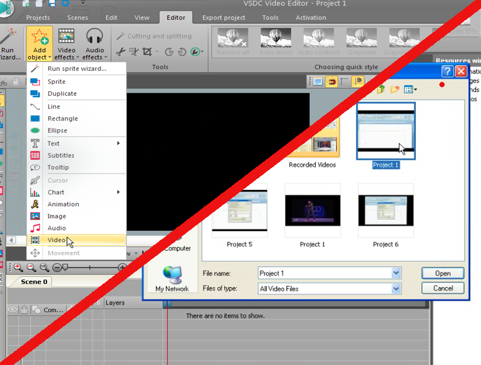 Cara Convert Video Dengan VSDC Video Editor LogoLogo
