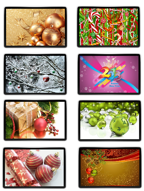 Wallpapers navideños HD - Pack 4 - Recursos gráficos navideños