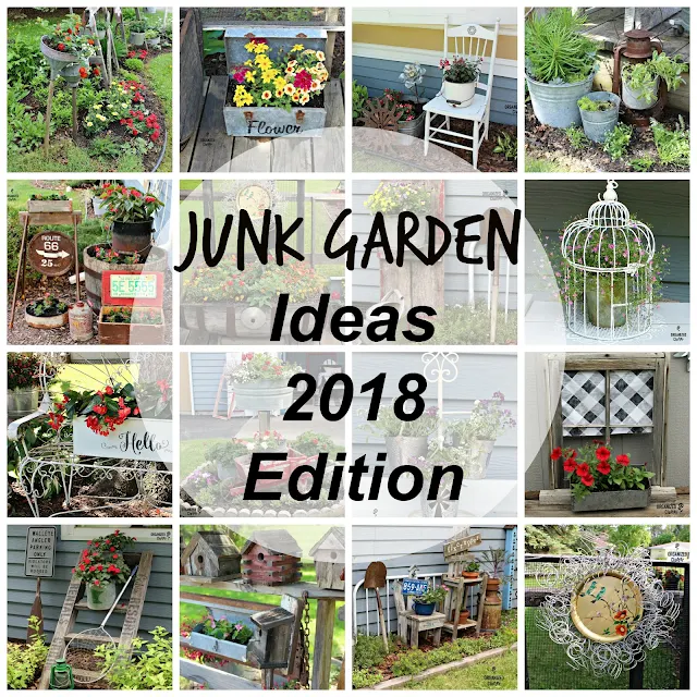 Junk Garden Ideas 2018 Edition